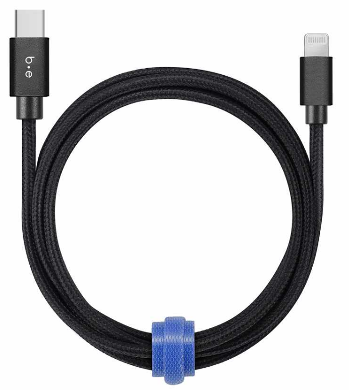 Blu Element Câble tressé Usb-c à  lightning 6'